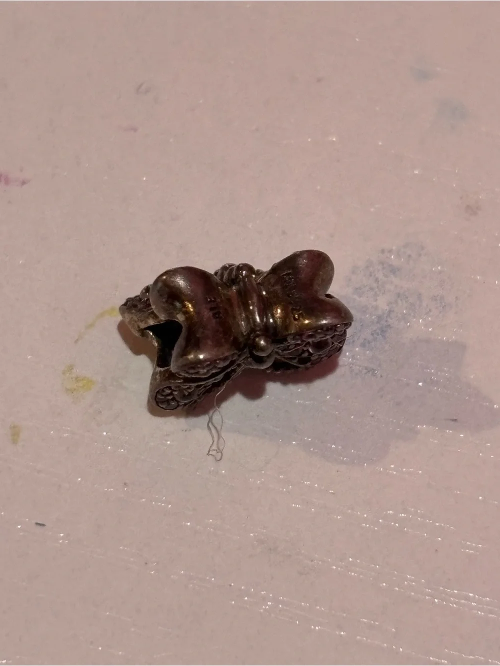 Pandora damaged Butterfly Charm